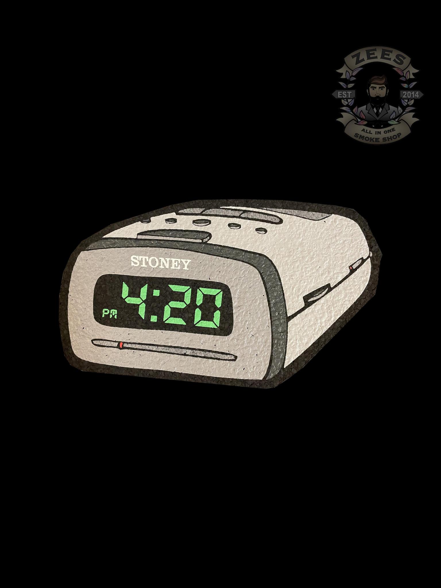 MOOD MATS: FOREVER ROLLING HIGH x ORFIN UV 4:20 CLOCK