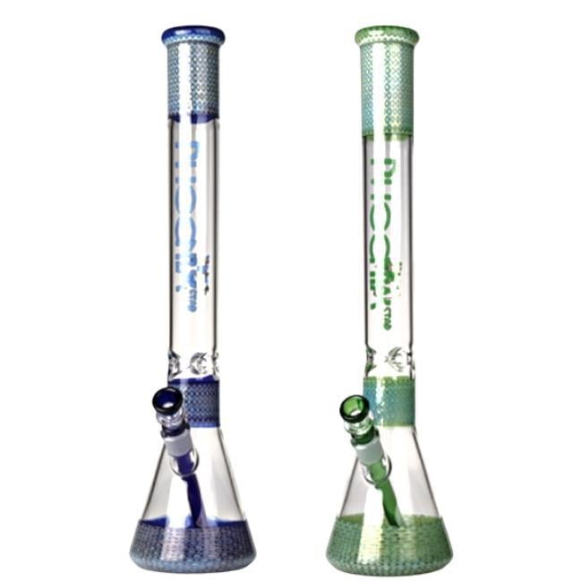PHOENIX GLASS: 18" BUBBLE TRAP BEAKER