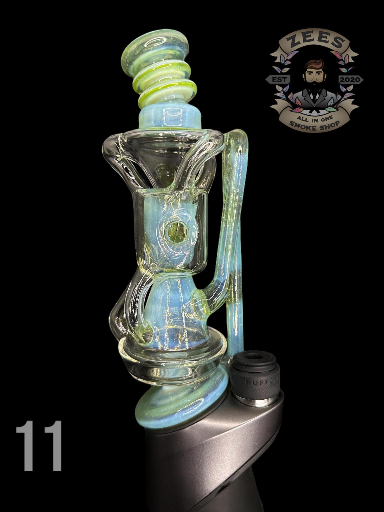 SANDALZ GLASS: RECYCLER PUFFCO PEAK ATTACHMENT | Zee Vapor