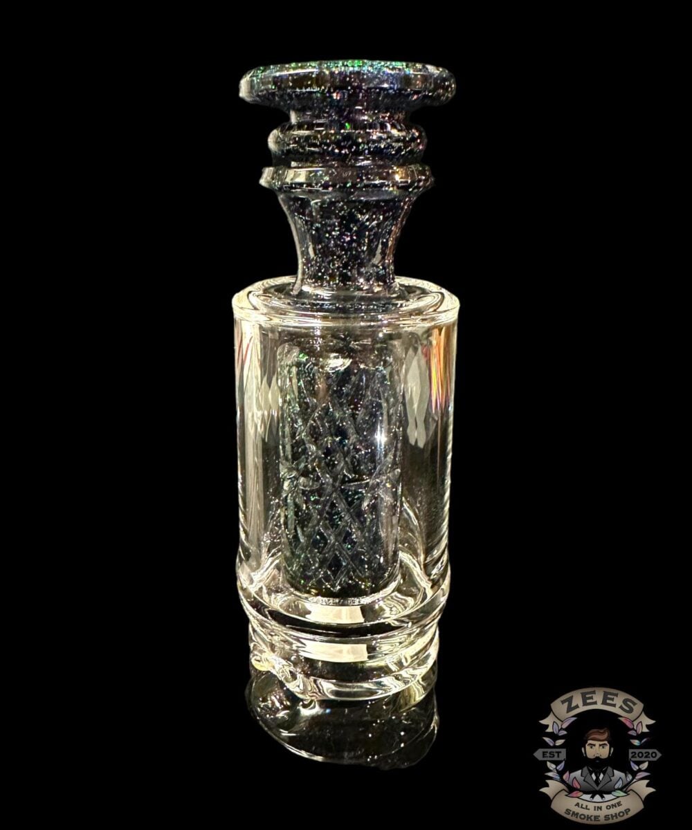 ENJOY AND PROSPER GLASS: CRUSHED OPAL PUFFCO PEAK ATTACHMENT