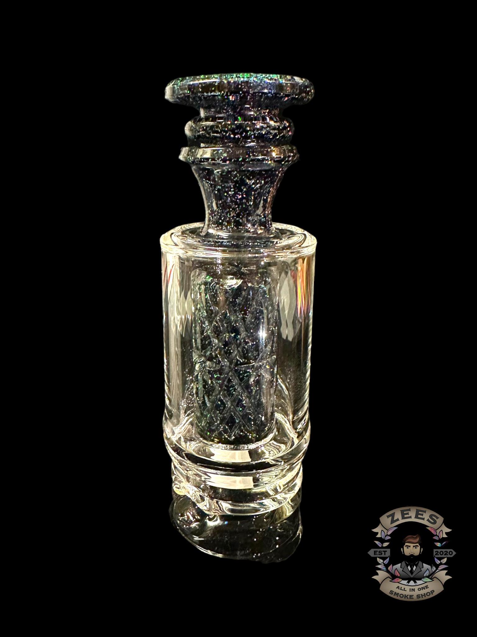 ENJOY AND PROSPER GLASS: CRUSHED OPAL PUFFCO PEAK ATTACHMENT