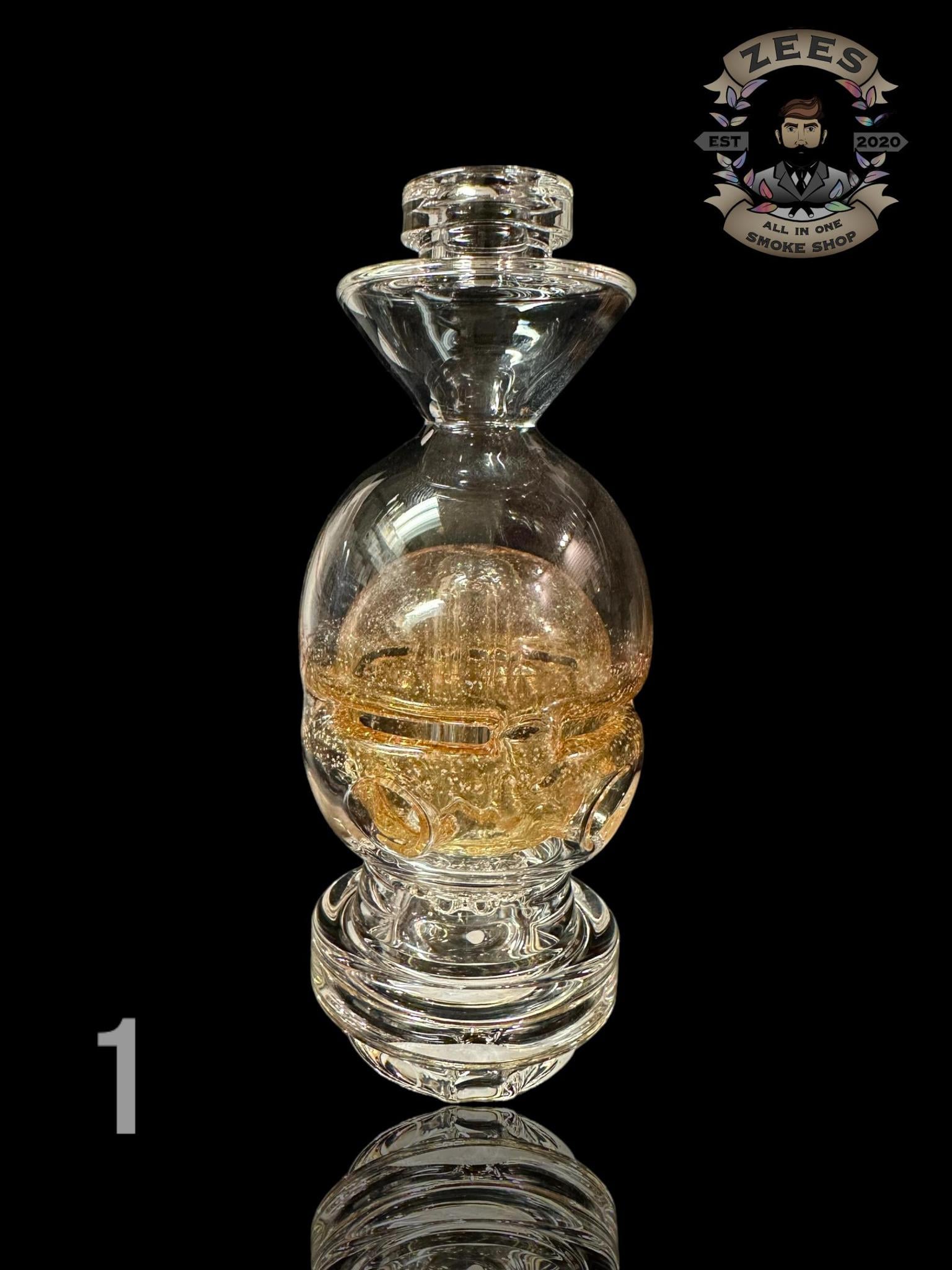 MINER GLASS: COLOR ACCENTED PUFFCO PEAK ATTACHMENT