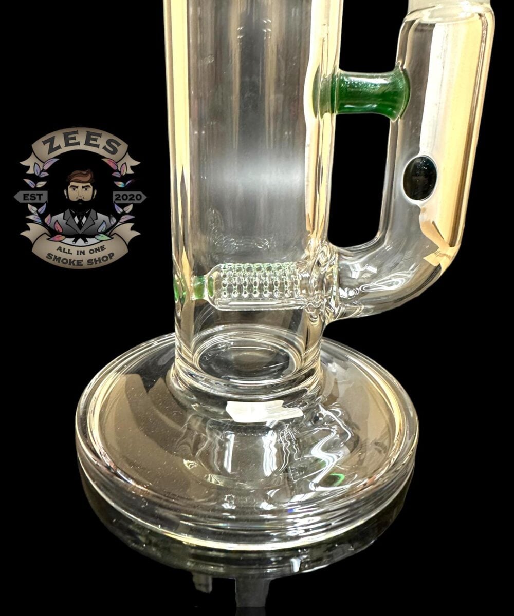 Alternative view of KENTA KITO: DOUBLE GRIDDED STEM STRAIGHT TUBE GREEN STARDUST