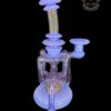 ASIAN KEVIN GLASS 4:2 UPTAKE RECYCLER PASTEL PURPLE AND CFL PURPLE WIG WAG - Image 4