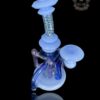 ASIAN KEVIN GLASS 4:2 UPTAKE RECYCLER LIGHT COBALT AND BLUE CHEESE WIG WAG - Image 5
