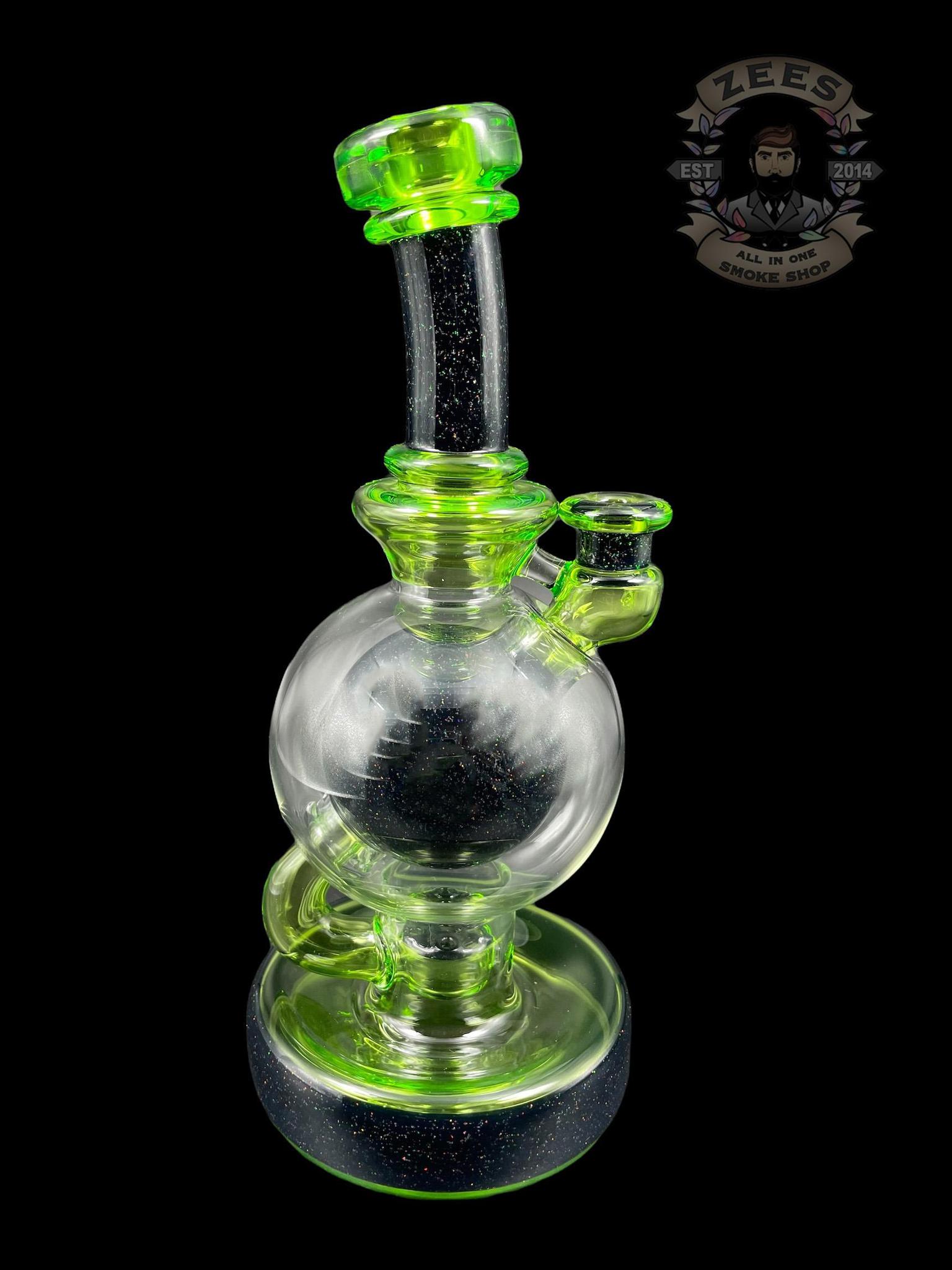 BRENT 503: 8" HATERADE CRUSHED OPAL BALL RIG W/ MATCHING CAP - Image 3