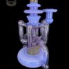 ASIAN KEVIN GLASS 4:2 UPTAKE RECYCLER PASTEL PURPLE AND CFL PURPLE WIG WAG - Image 3