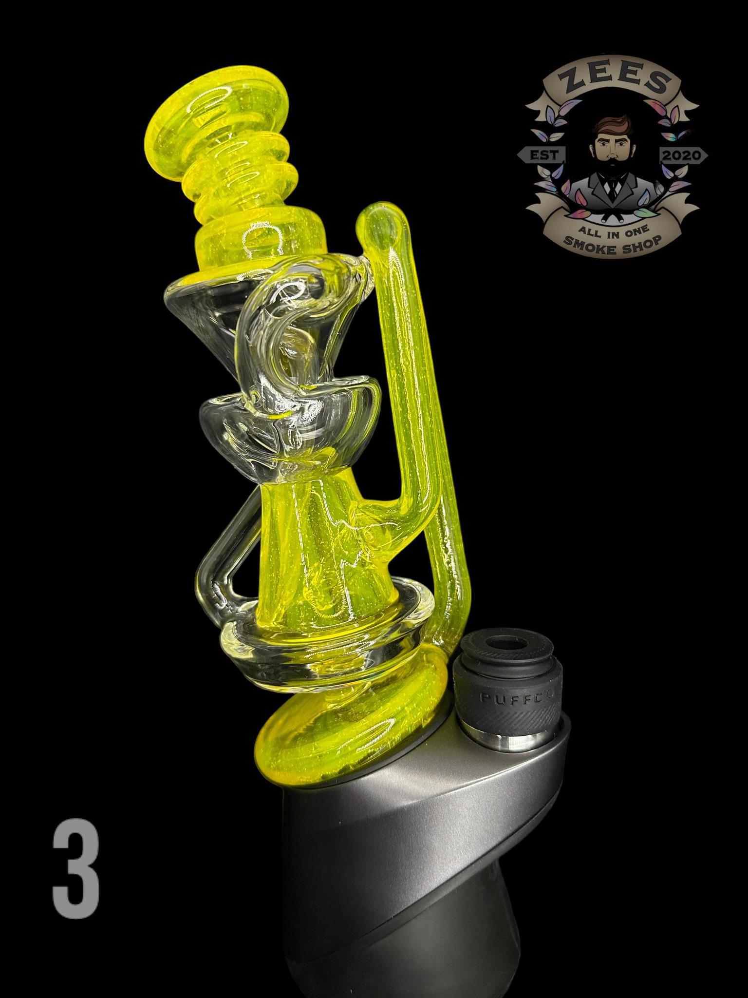 SANDALZ GLASS: RECYCLER PUFFCO PEAK ATTACHMENT | Zee Vapor
