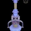 ASIAN KEVIN GLASS 4:2 UPTAKE RECYCLER PASTEL PURPLE AND CFL PURPLE WIG WAG - Image 2