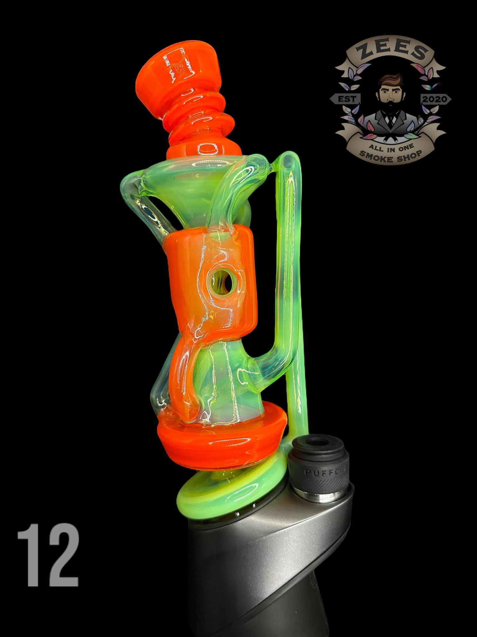 SANDALZ GLASS: RECYCLER PUFFCO PEAK ATTACHMENT | Zee Vapor