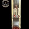 KENTA KITO: 2 SECTION DOUBLE GRIDDED LINE STRAIGHT TUBE GOLD RUBY - Image 4