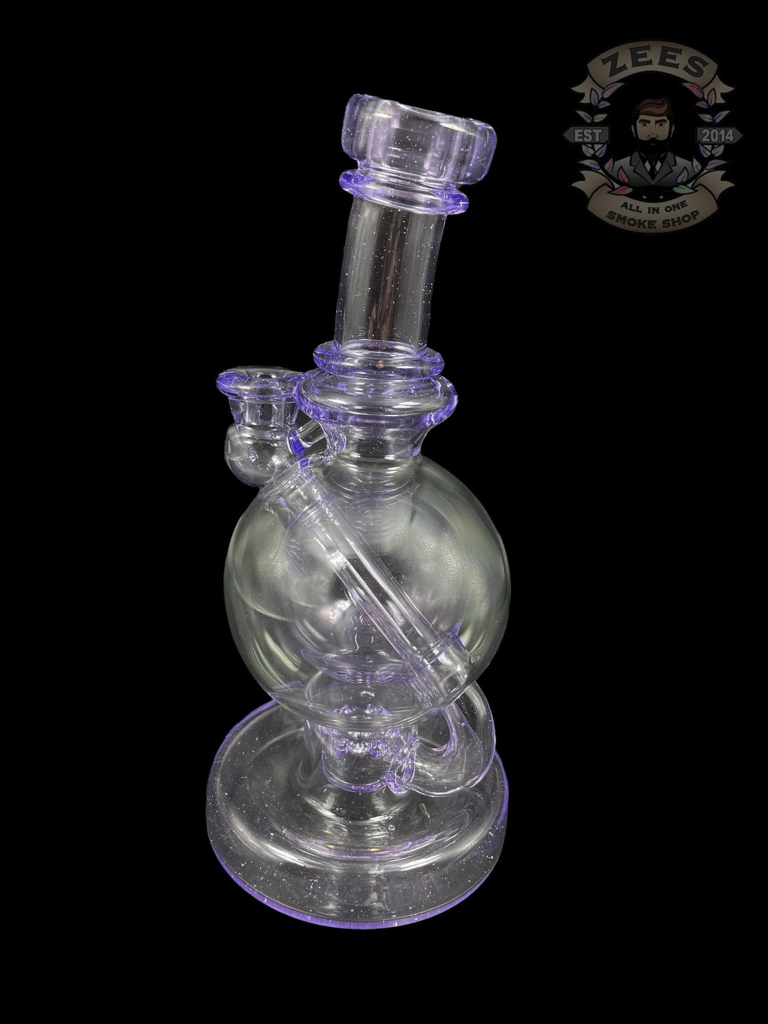 BRENT 503: 8" PURPLE LOLLIPOP BALL RIG W/ MATCHING CAP - Image 5