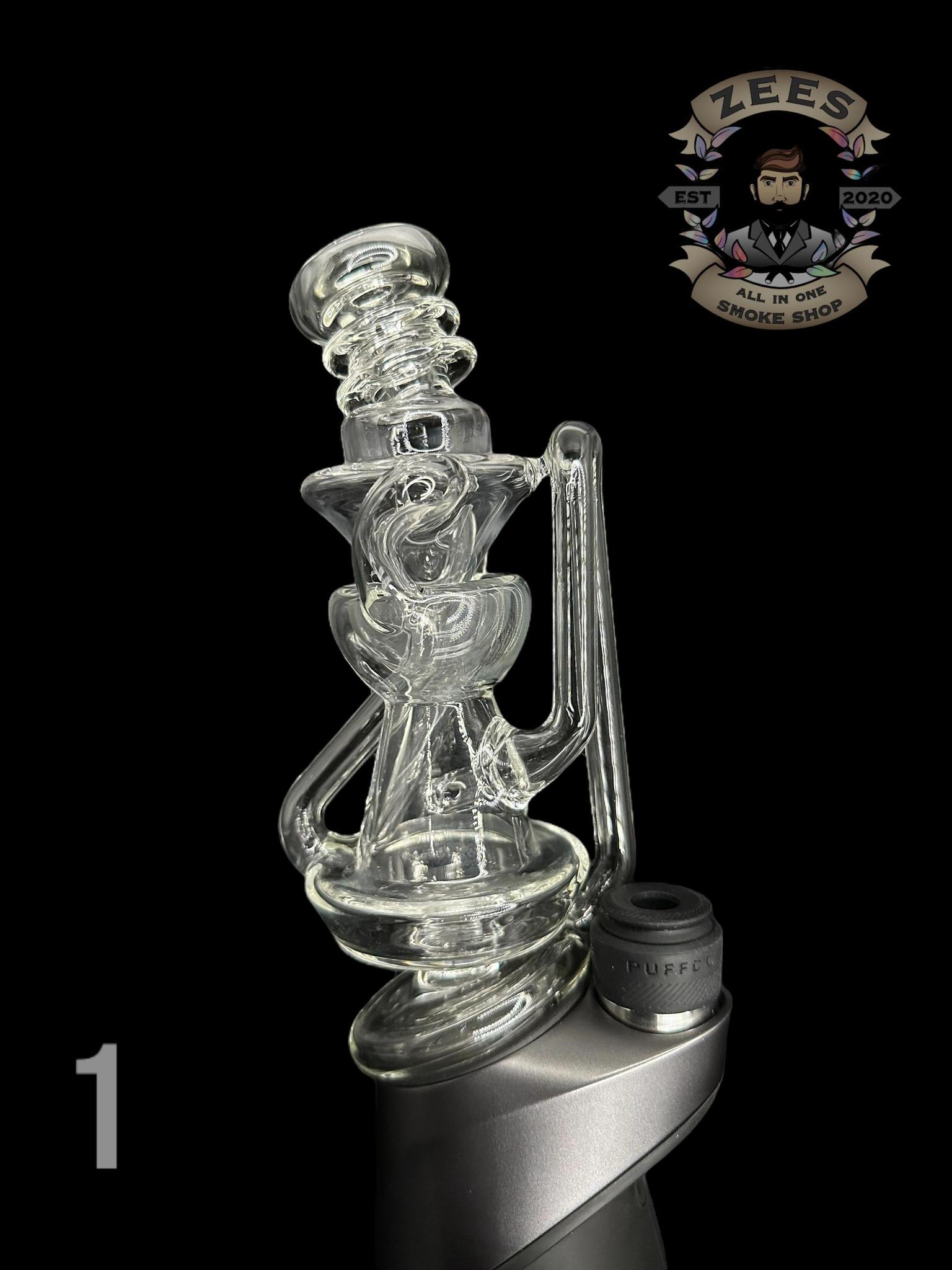 SANDALZ GLASS: RECYCLER PUFFCO PEAK ATTACHMENT
