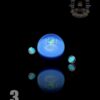 CAPTAIN TOKEZ GLASS: ENCASED OPAL AUTO SPINNER MARBLE SET - Image 4