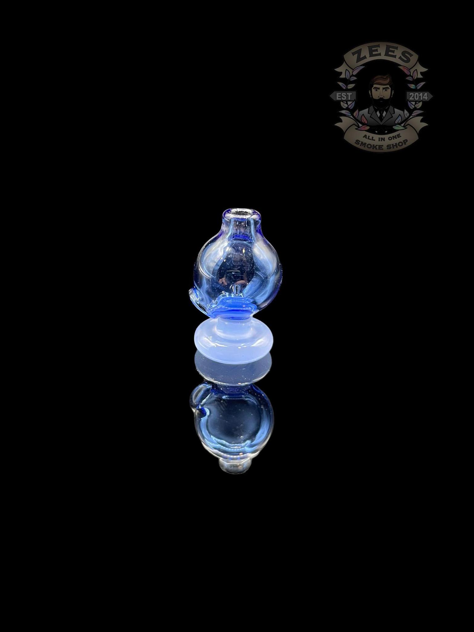 BHORO GLASS: DUAL COLOR PUFFCO PEAK BUBBLE CAP