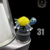 CHEVELLE GLASS: CRUSHED OPAL TURTLE PUFFCO PEAK PRO BALL CAP (25-48) - Image 9