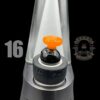 BHORO GLASS: DUAL COLOR PUFFCO PEAK BUBBLE CAP - Image 17