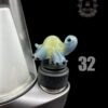 CHEVELLE GLASS: CRUSHED OPAL TURTLE PUFFCO PEAK PRO BALL CAP (25-48) - Image 10