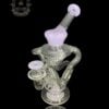 OTW GLASS: PINK LILAC CFL TRIPLE DONUT RECYCLER - Image 4