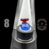 BHORO GLASS: DUAL COLOR PUFFCO PEAK BUBBLE CAP - Image 9