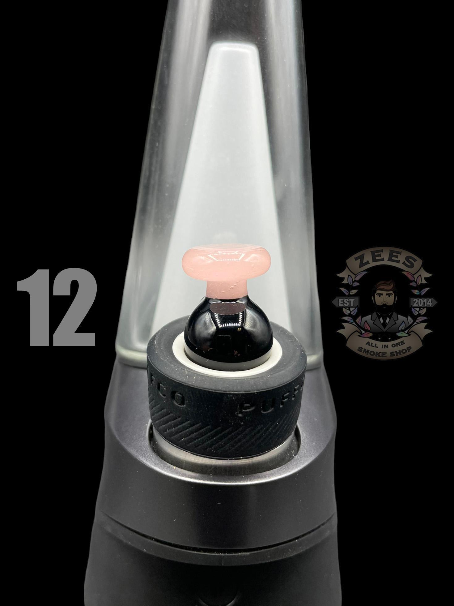 BHORO GLASS: DUAL COLOR PUFFCO PEAK BUBBLE CAP - Image 13