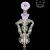 OTW GLASS: PINK LILAC CFL TRIPLE DONUT RECYCLER - Image 3