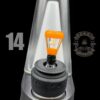 BHORO GLASS: ENCASED OPAL PUFFCO PEAK PRO BALL CAP - Image 15