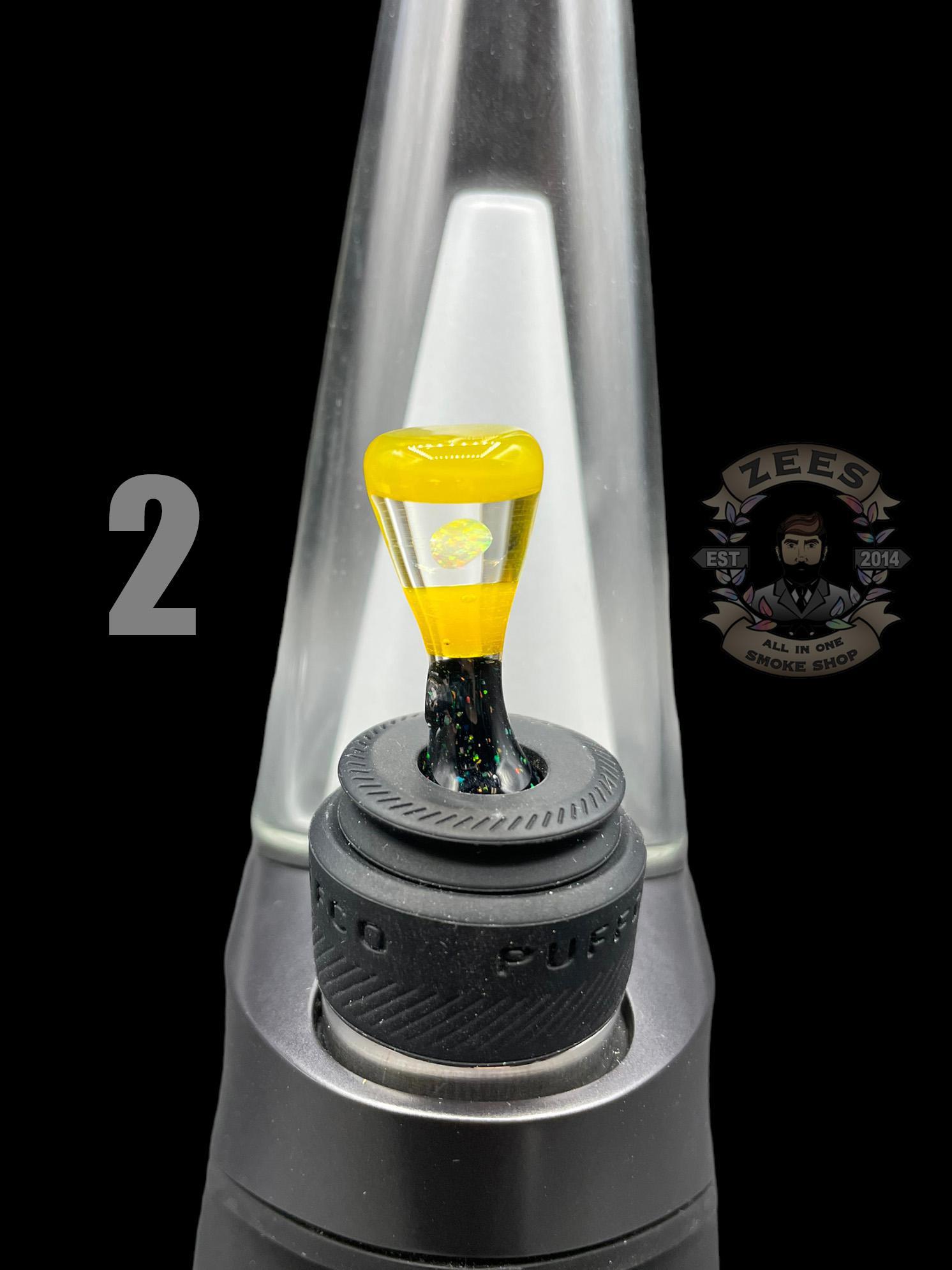 BHORO GLASS: ENCASED OPAL PUFFCO PEAK PRO BALL CAP - Image 3