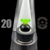 BHORO GLASS: DUAL COLOR PUFFCO PEAK BUBBLE CAP - Image 21
