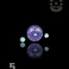 CAPTAIN TOKEZ GLASS: ENCASED OPAL AUTO SPINNER MARBLE SET - Image 6