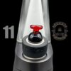 BHORO GLASS: DUAL COLOR PUFFCO PEAK BUBBLE CAP - Image 12