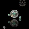 CAPTAIN TOKEZ GLASS: ENCASED OPAL AUTO SPINNER MARBLE SET - Image 3