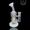 FATBOY GLASS: GHOST MINI HOURGLASS TAURUS INCYCLER RIG