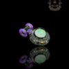 SOUP GLASS: OPAL COIN PENDANT