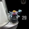 CHEVELLE GLASS: CRUSHED OPAL TURTLE PUFFCO PEAK PRO BALL CAP (25-48) - Image 7
