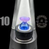 BHORO GLASS: DUAL COLOR PUFFCO PEAK BUBBLE CAP - Image 11