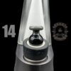 BHORO GLASS: DUAL COLOR PUFFCO PEAK BUBBLE CAP - Image 15