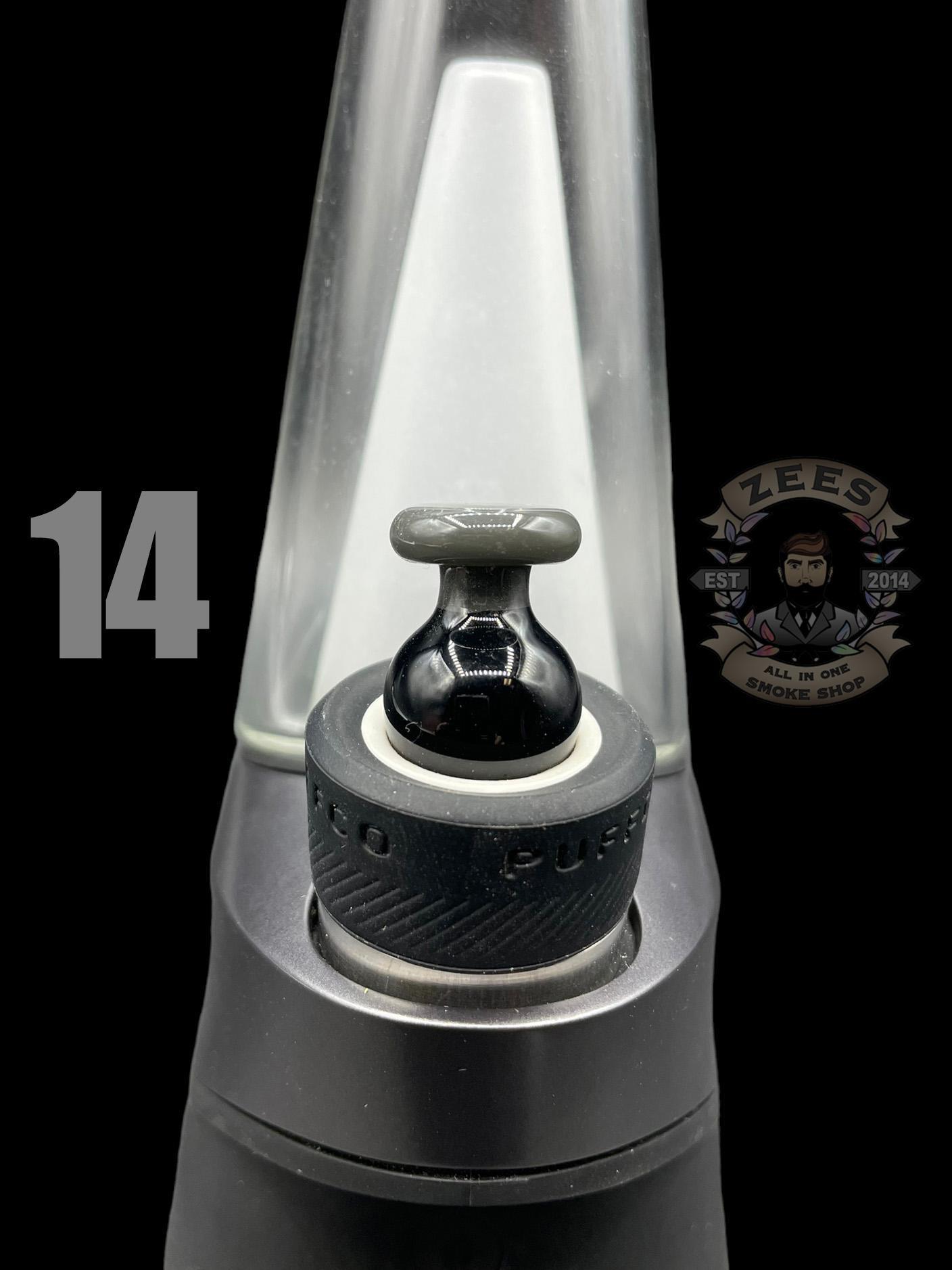 BHORO GLASS: DUAL COLOR PUFFCO PEAK BUBBLE CAP - Image 15