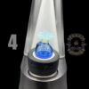 BHORO GLASS: DUAL COLOR PUFFCO PEAK BUBBLE CAP - Image 5