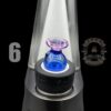 BHORO GLASS: DUAL COLOR PUFFCO PEAK BUBBLE CAP - Image 7