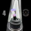 BHORO GLASS: ENCASED OPAL PUFFCO PEAK PRO BALL CAP - Image 5