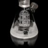 MILKY WAY GLASS: 11" UNHOLY CORONATION CLEAR BEAKER (MK-1200) - Image 3