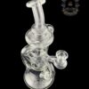 MATT D GLASS: CLEAR DUAL UPTAKE FLOATER RECYCLER #1 - Image 4