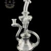 MATT D GLASS: CLEAR DUAL UPTAKE FLOATER RECYCLER #6 - Image 2
