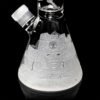 MILKY WAY GLASS: 11" ANCIENT RUINS CLEAR BEAKER (MK-1205) - Image 3