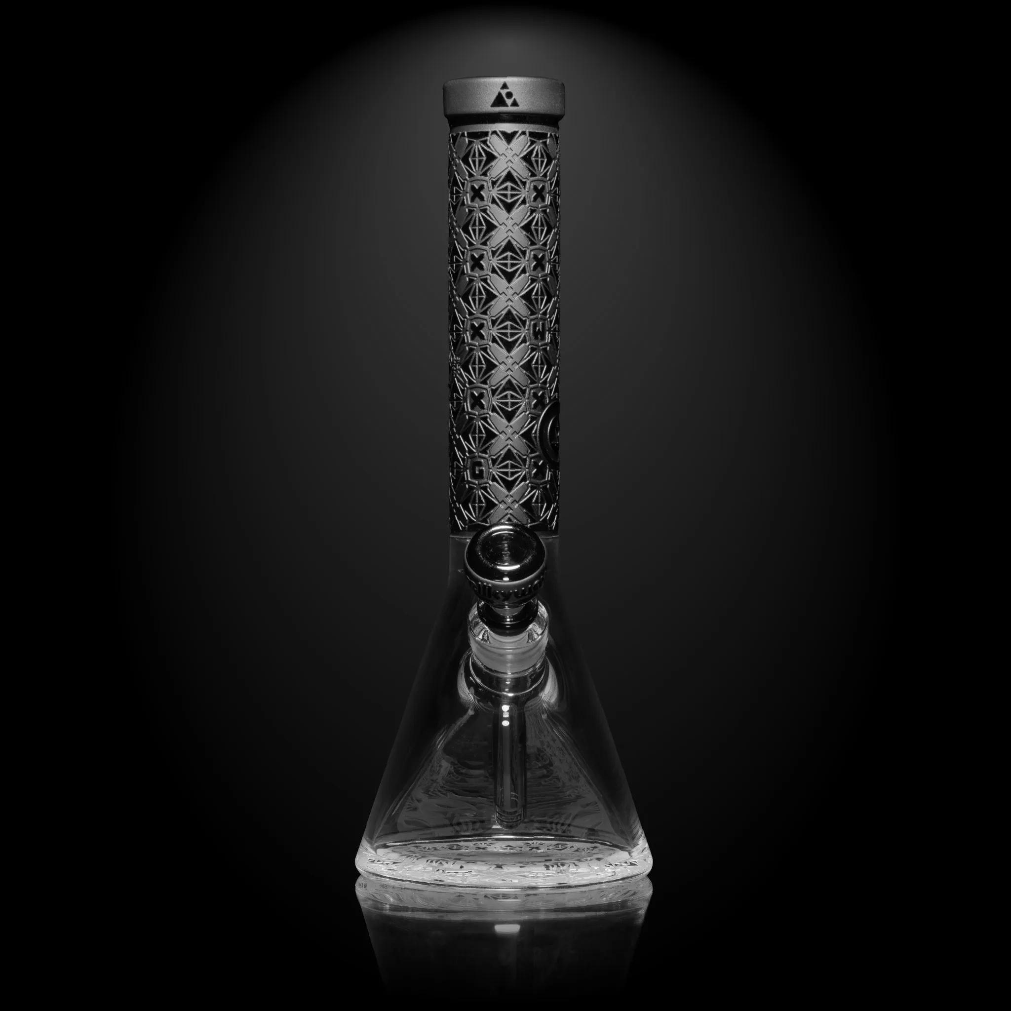 MILKY WAY GLASS: X-MORPHIC: EVO BEAKER (SHADOW) (MK-160)