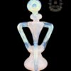 MATT D GLASS: JADE PINK x LUCY x GHOST UPTAKE FLOATER RECYCLER - Image 3