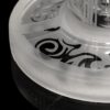 MILKY WAY GLASS: DARK MATTERT GENERATOR 11" DAB RIG- CLEAR (MK-1314) - Image 8