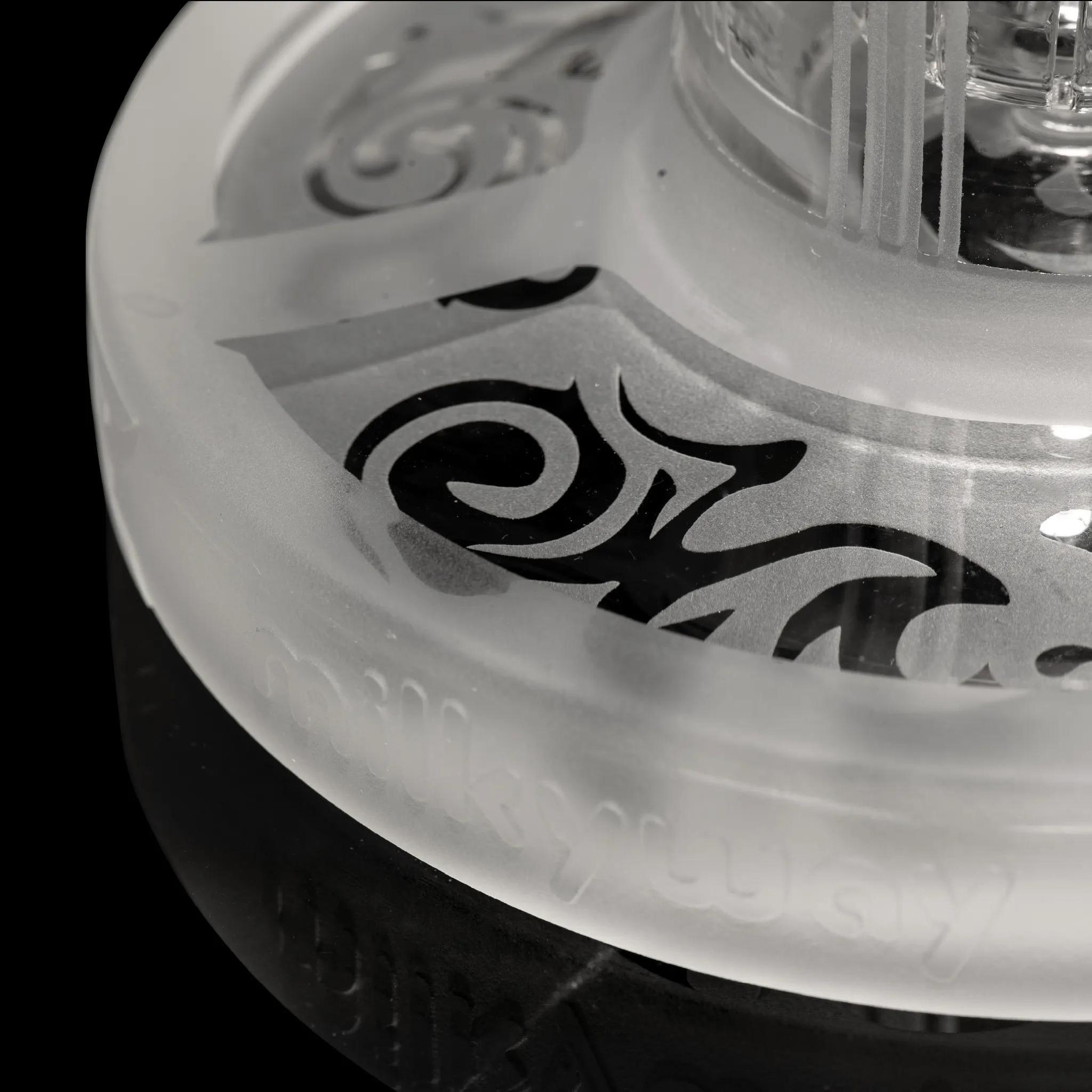 MILKY WAY GLASS: DARK MATTERT GENERATOR 11" DAB RIG- CLEAR (MK-1314) - Image 8