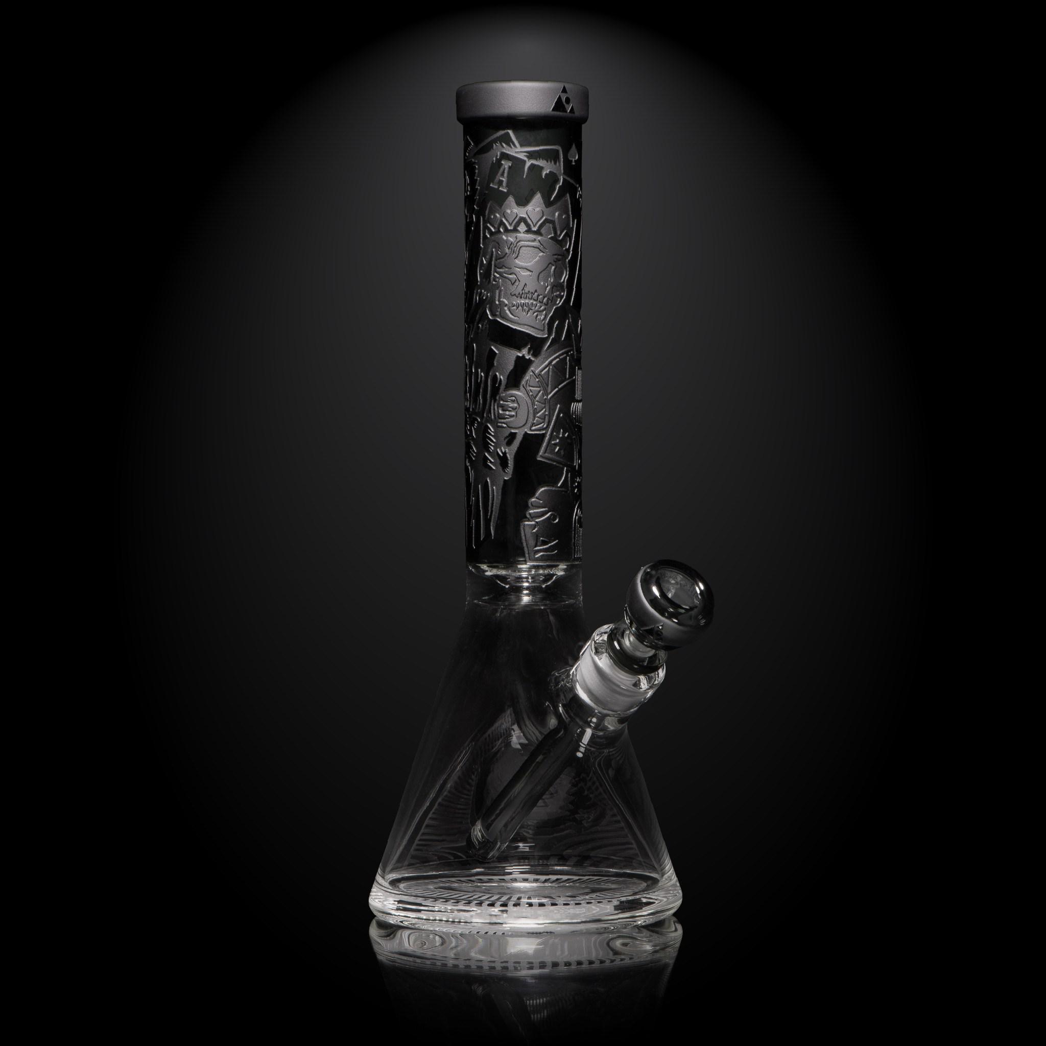 MILKY WAY GLASS: SKULL EMPEROR (SMOKE) (MK-1104) - Image 6